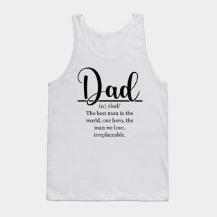 Dad Retro Gift for Father’s day, Birthday, Thanksgiving, Christmas, New Year Tank Top